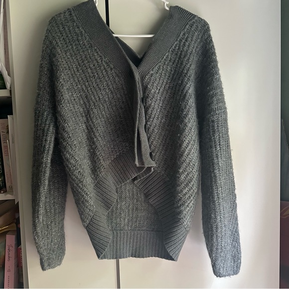 Urban Outfitters Button Up Crop Off the Shoulder Cardigan - Picture 1 of 1